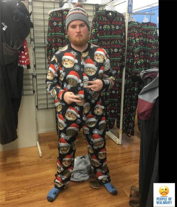 Странные посетители супермаркета Walmart