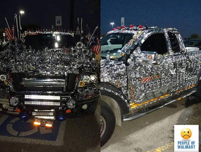 Странные посетители супермаркета Walmart