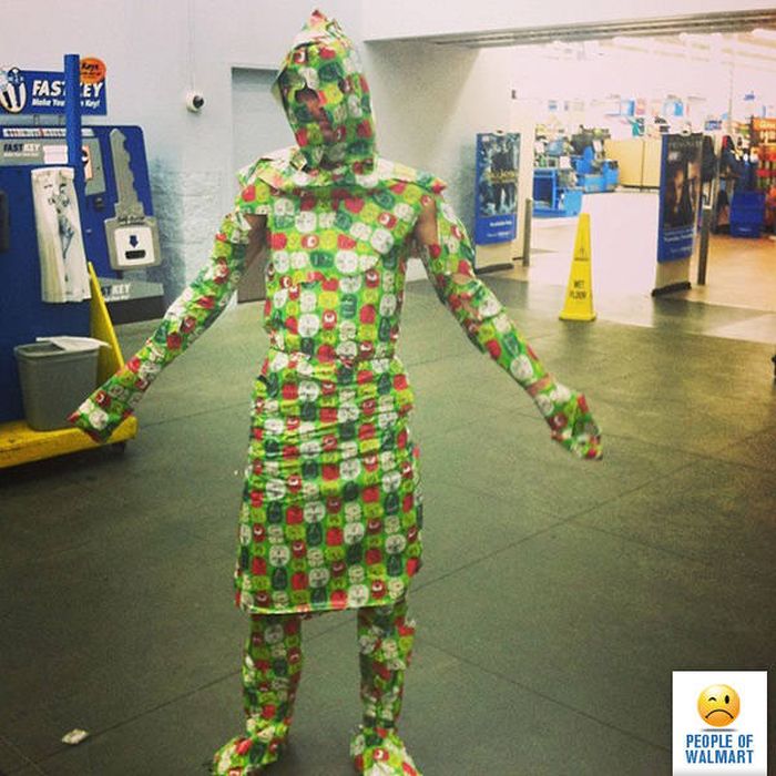 Странные посетители супермаркета Walmart