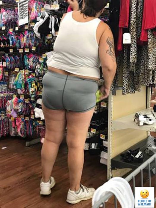 Странные посетители супермаркета Walmart
