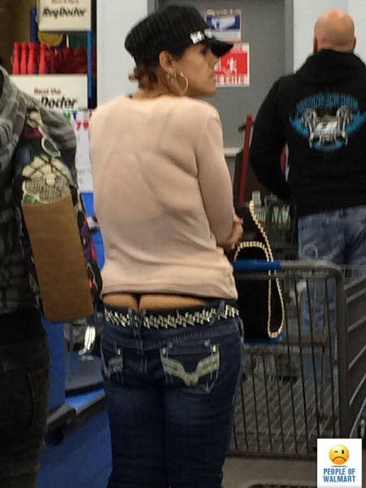 Странные посетители супермаркета Walmart