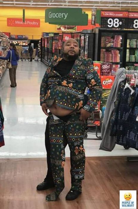 Странные посетители супермаркета Walmart