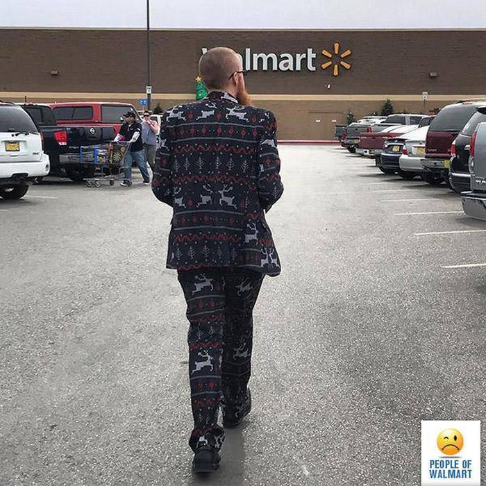 Странные посетители супермаркета Walmart