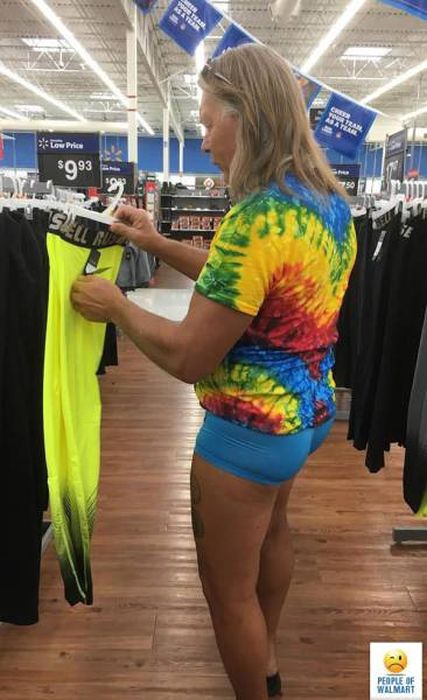 Странные посетители супермаркета Walmart