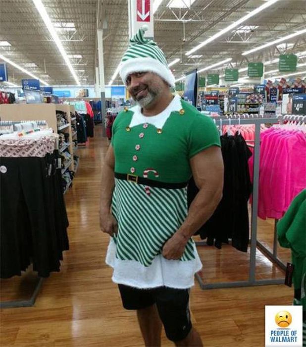 Странные посетители супермаркета Walmart