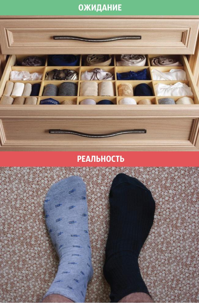 Ожидание VS Реальность