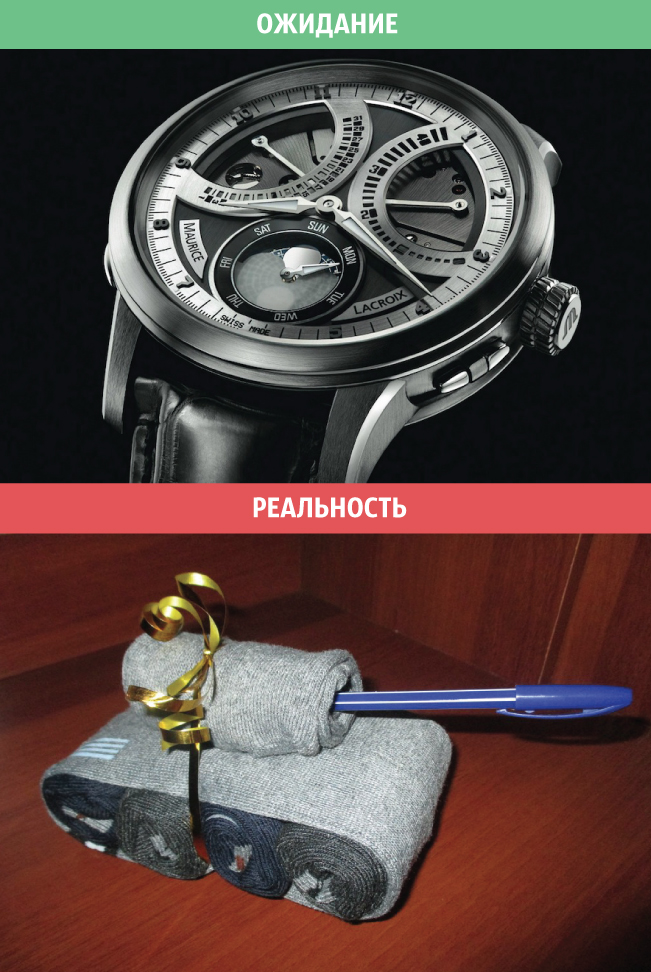 Ожидание VS Реальность