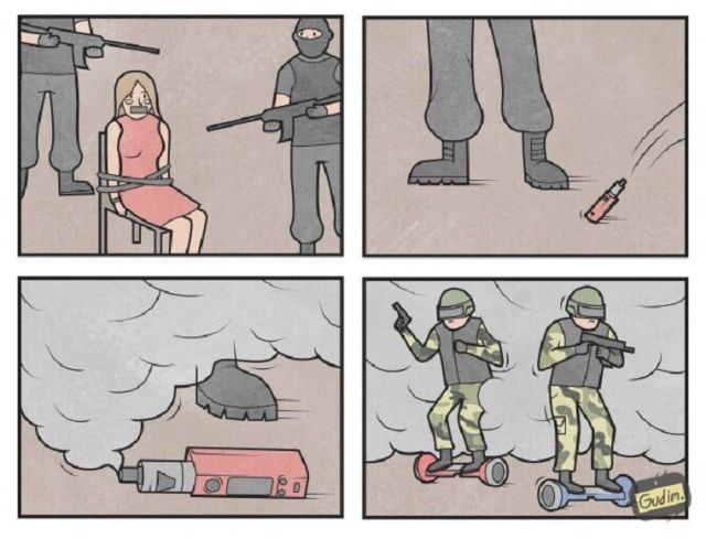 Смешные комиксы
