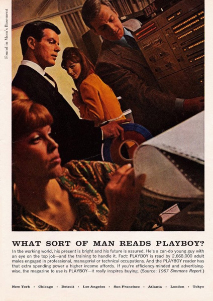 Как рекламировали Playboy