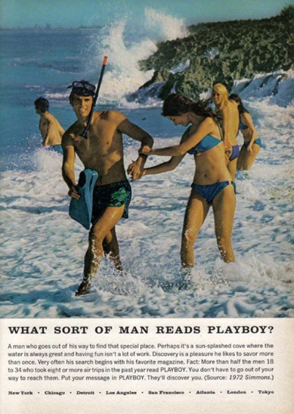Как рекламировали Playboy