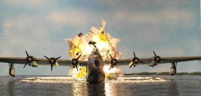 Реалистичная миниатюра «Крушение BV 222»