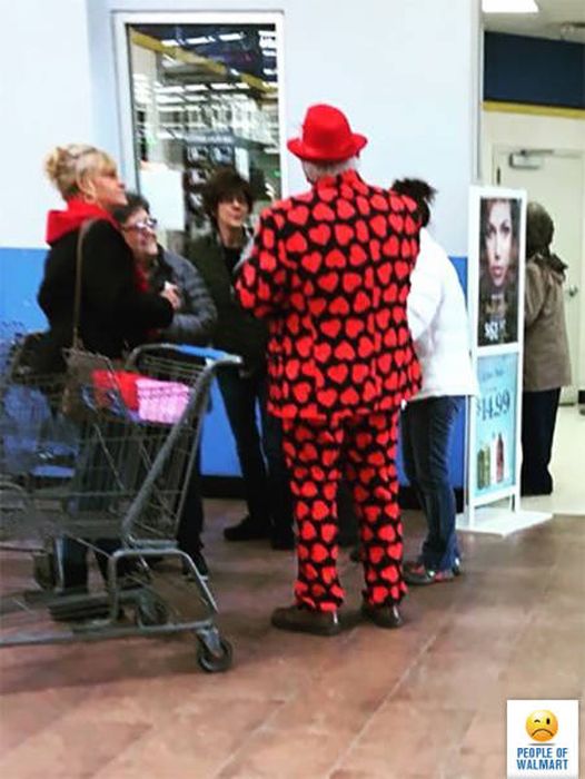 Чудные посетители супермаркетов Walmart