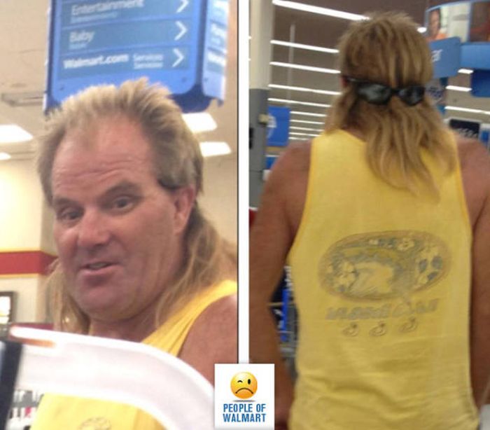 Чудные посетители супермаркетов Walmart