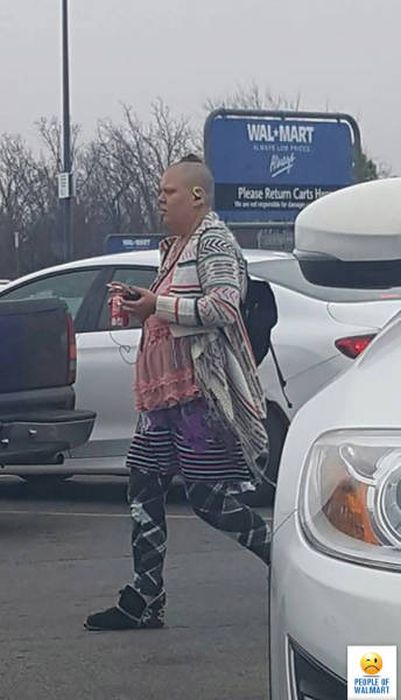 Чудные посетители супермаркетов Walmart