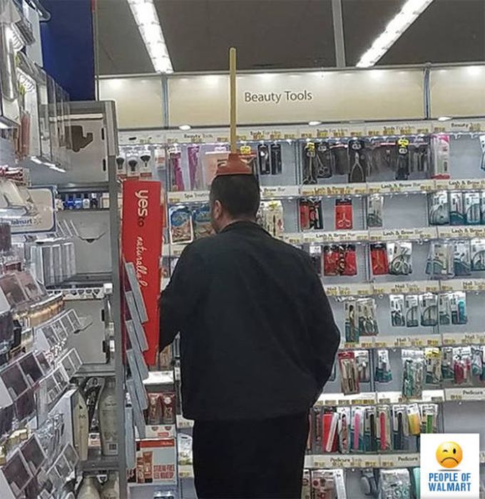 Чудные посетители супермаркетов Walmart