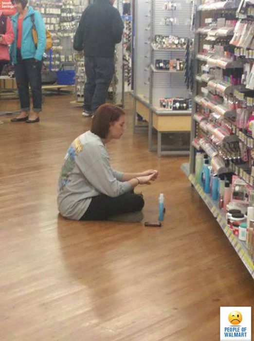 Чудные посетители супермаркетов Walmart