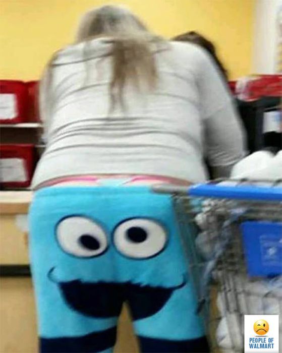 Чудные посетители супермаркетов Walmart