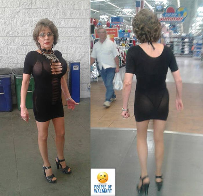 Чудные посетители супермаркетов Walmart