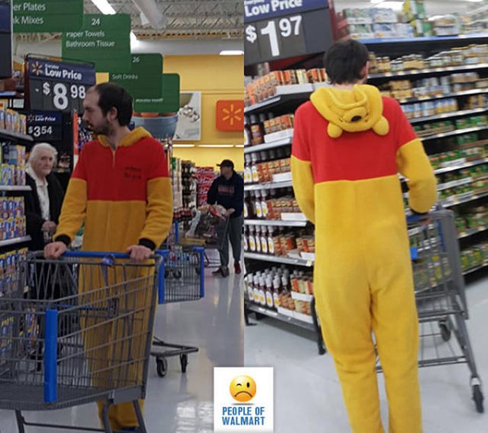 Чудные посетители супермаркетов Walmart