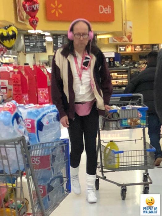 Чудные посетители супермаркетов Walmart
