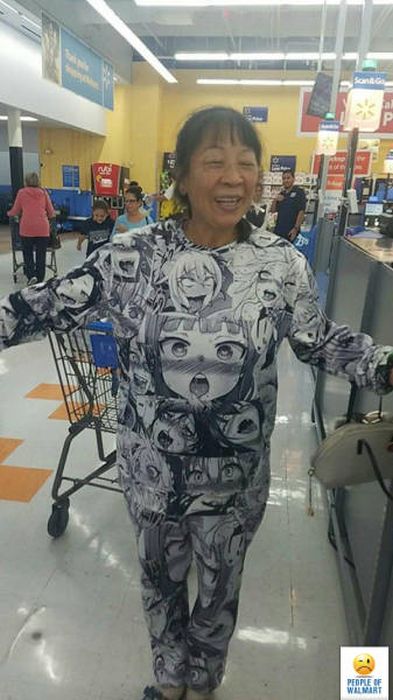Чудные посетители супермаркетов Walmart