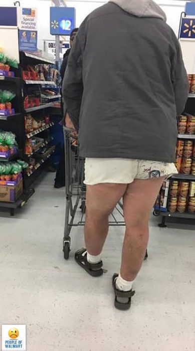 Чудные посетители супермаркетов Walmart