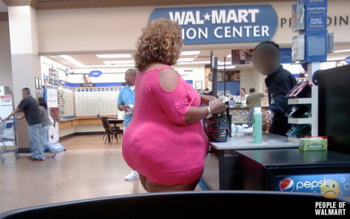 Чудные посетители супермаркетов Walmart