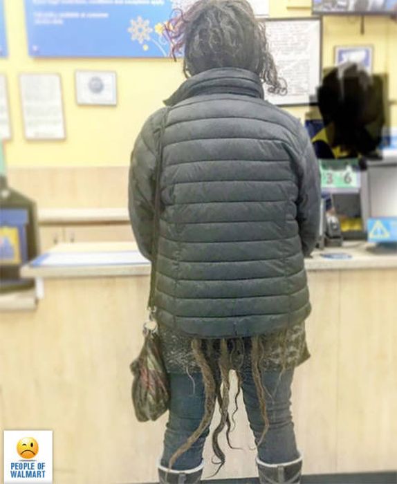 Чудные посетители супермаркетов Walmart