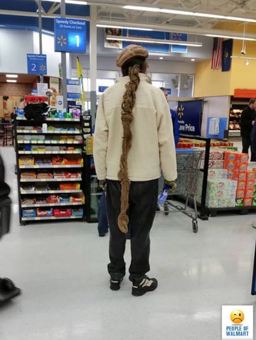 Чудные посетители супермаркетов Walmart