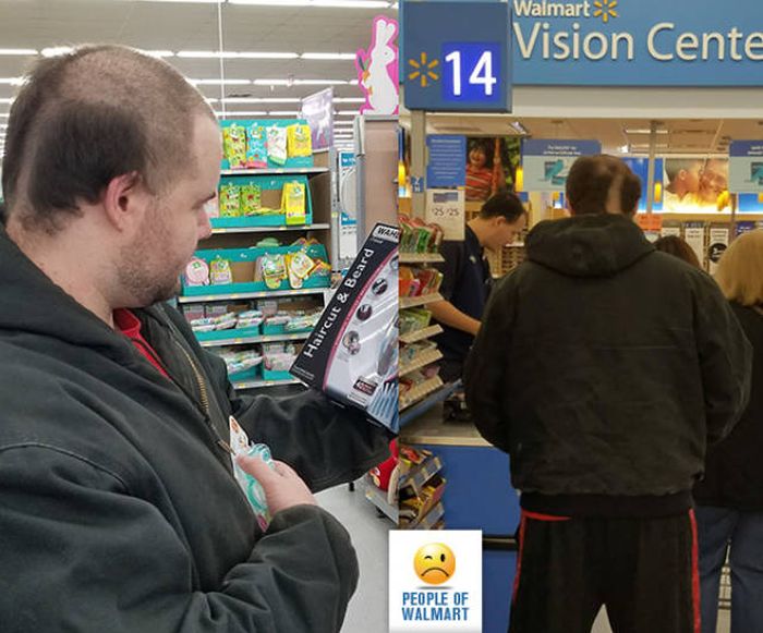 Чудные посетители супермаркетов Walmart