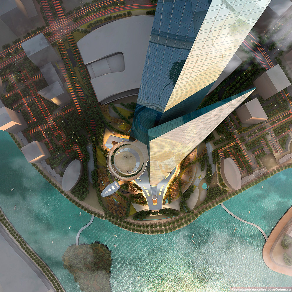 Kingdom Tower — жизнь на высоте 1 км