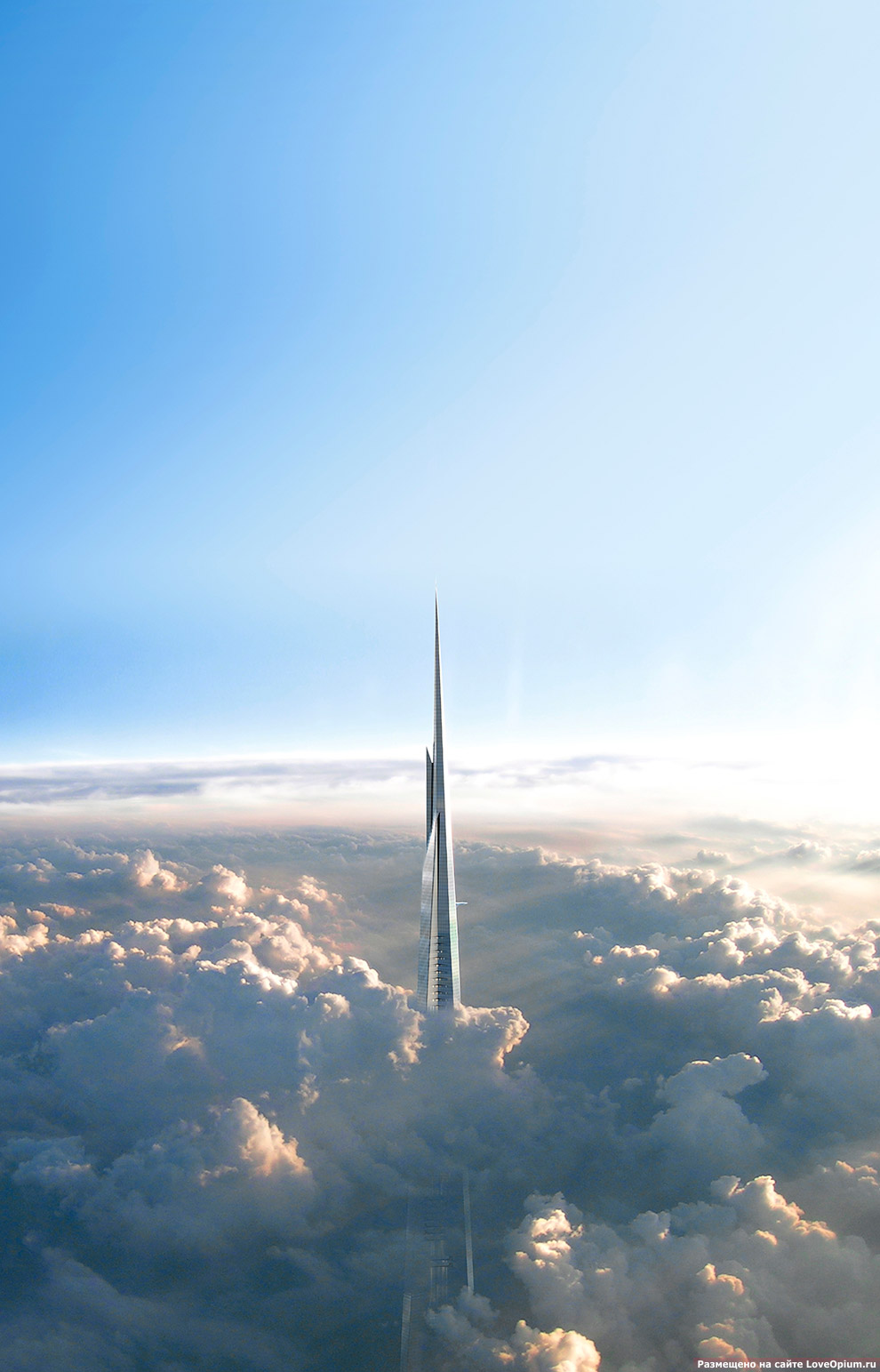 Kingdom Tower — жизнь на высоте 1 км