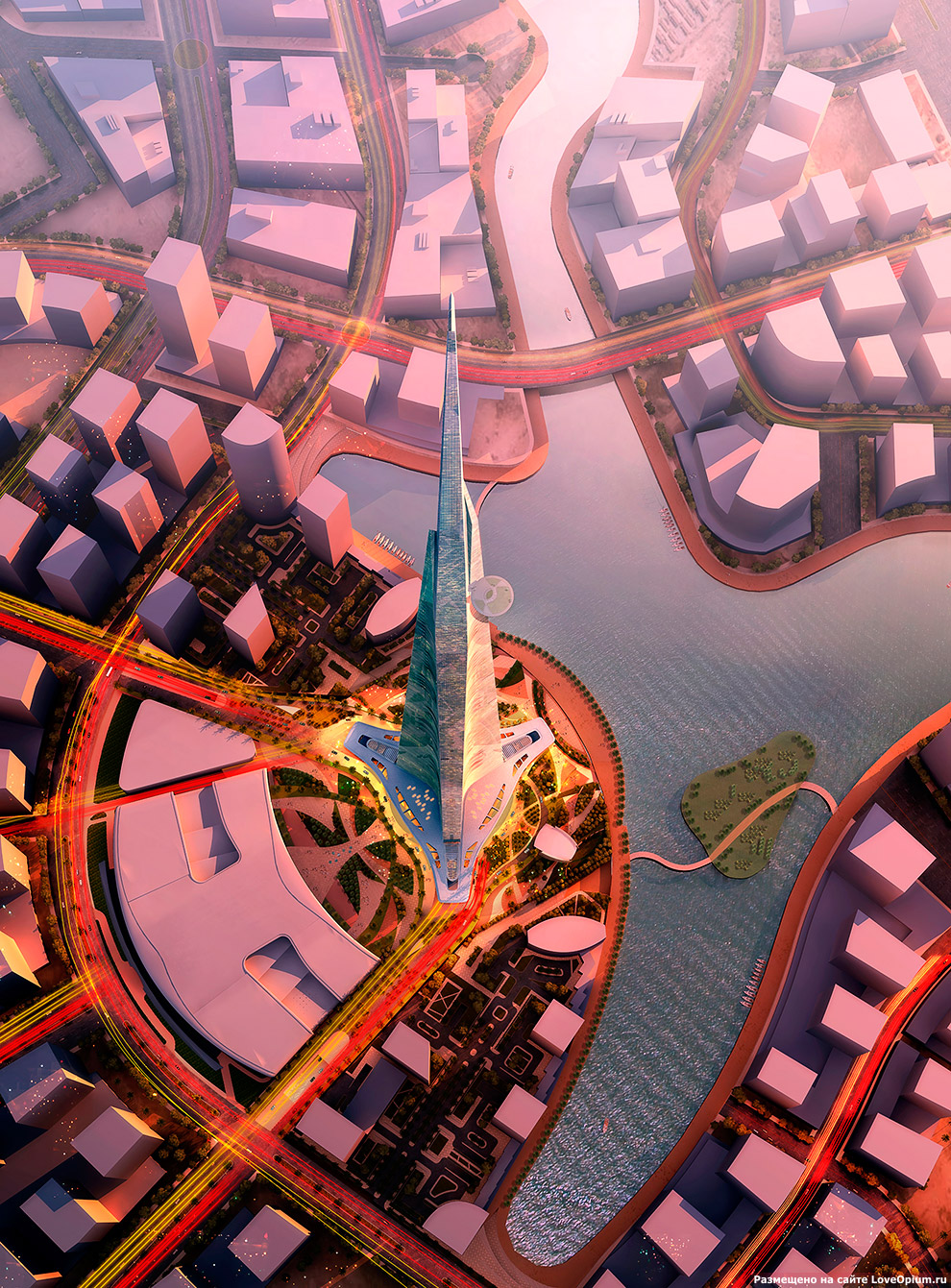 Kingdom Tower — жизнь на высоте 1 км