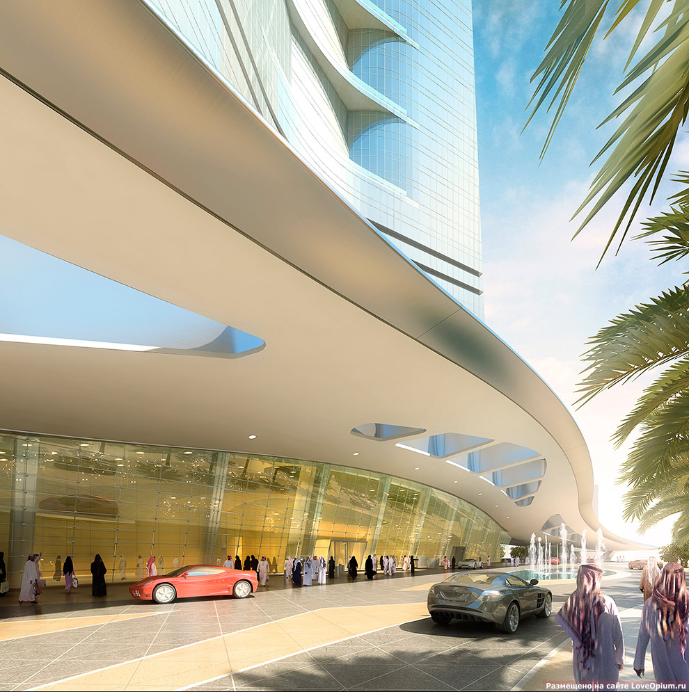 Kingdom Tower — жизнь на высоте 1 км