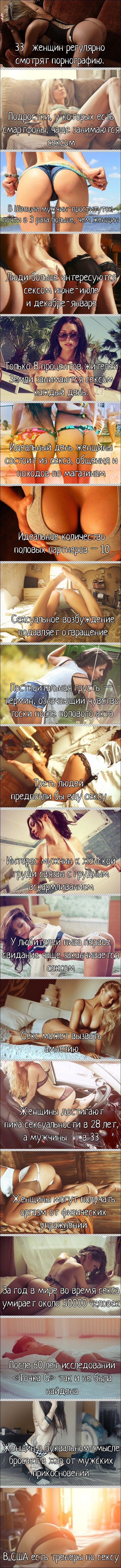 Интересные факты о сексе