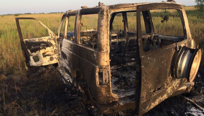 УАЗ требует деньги с водителя сгоревшего внедорожника «Патриот»