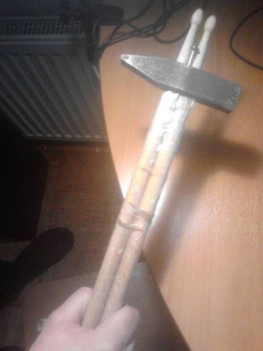 Смотрите, я все починил!