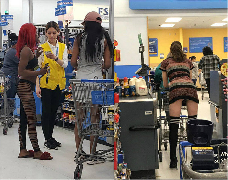 Экстравагантные покупатели Walmart