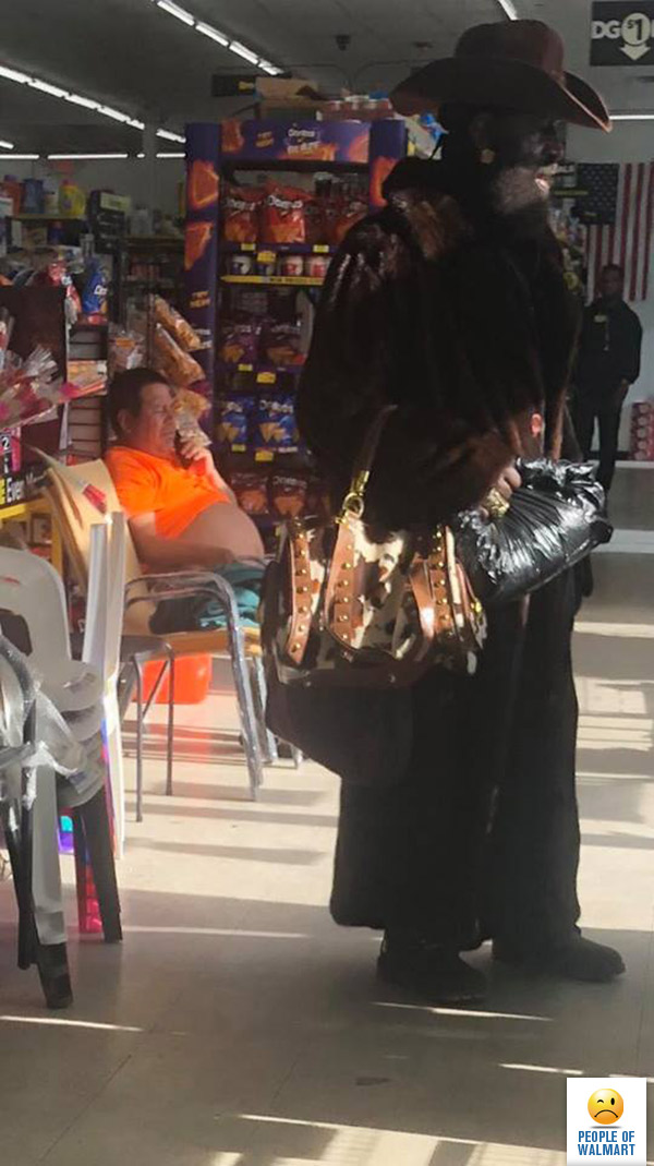 Экстравагантные покупатели Walmart