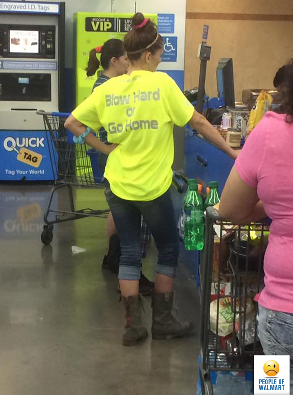 Экстравагантные покупатели Walmart