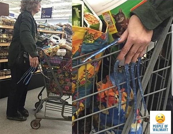 Экстравагантные покупатели Walmart