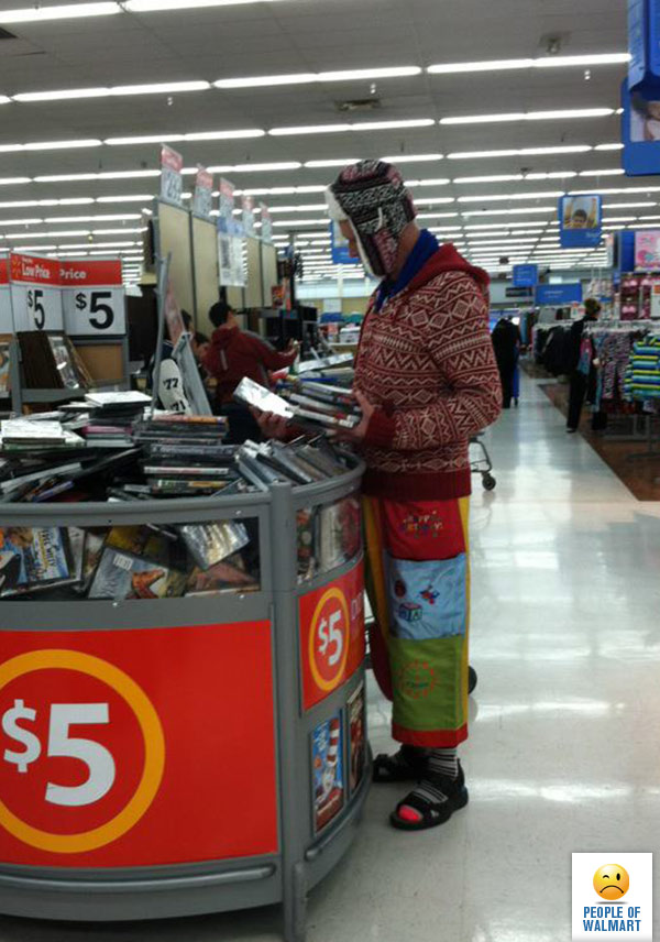 Экстравагантные покупатели Walmart