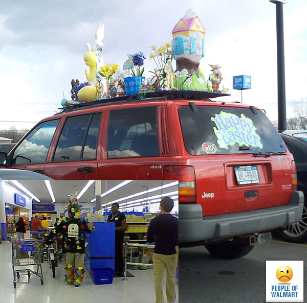 Экстравагантные покупатели Walmart