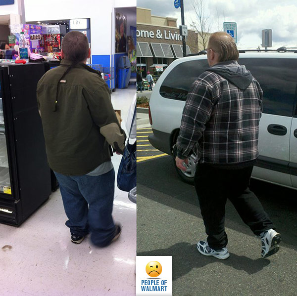 Экстравагантные покупатели Walmart