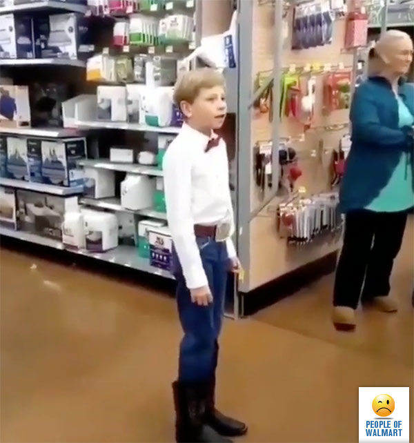 Экстравагантные покупатели Walmart