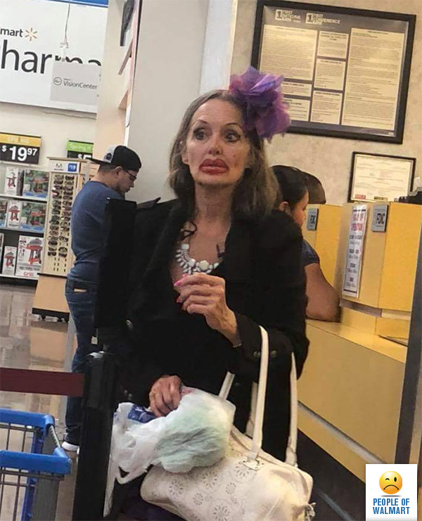 Экстравагантные покупатели Walmart