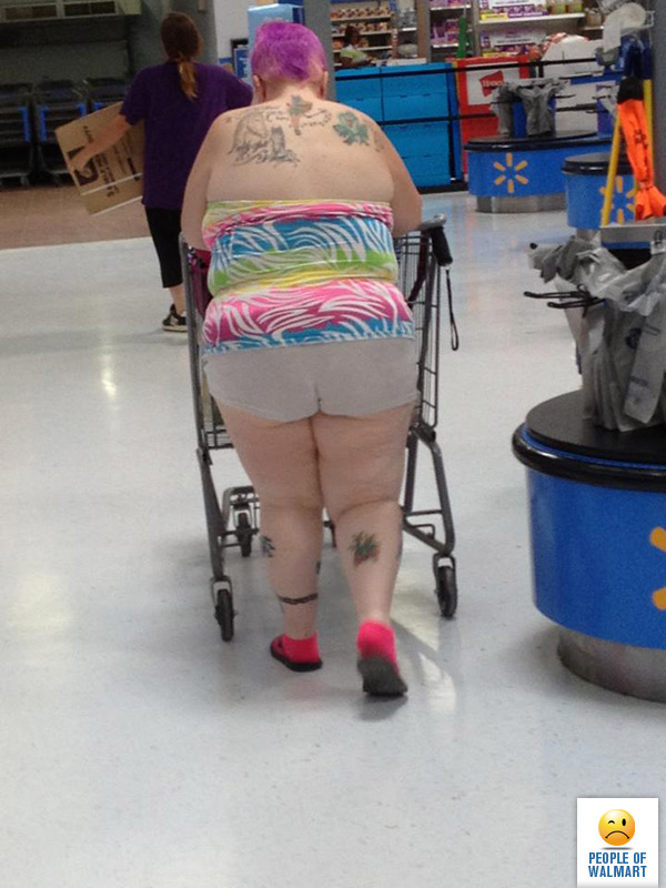 Экстравагантные покупатели Walmart