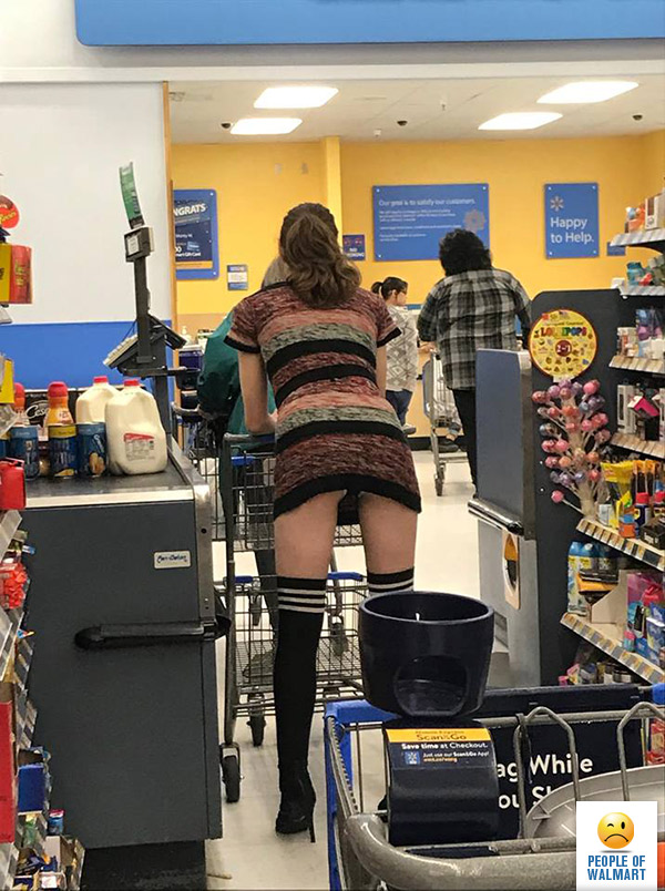 Экстравагантные покупатели Walmart