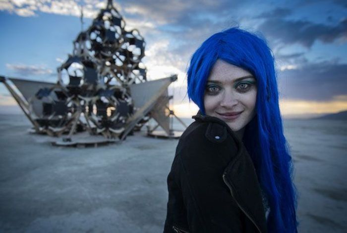 Девушки с фестиваля Burning Man (25 фото)