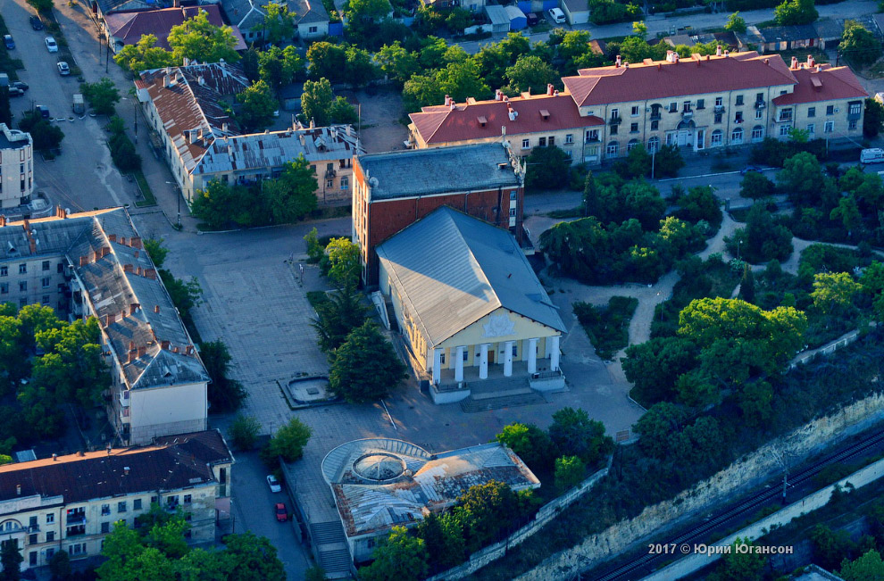 Город-герой Севастополь: вид сверху